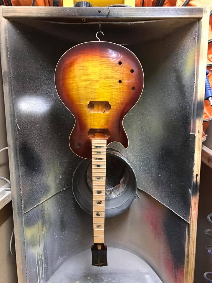 Alex Flower LH LP Spray Booth