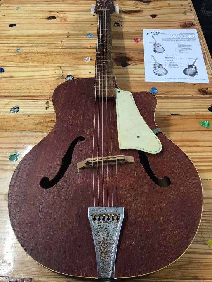 1960's Alver (Maton) Neck Reset