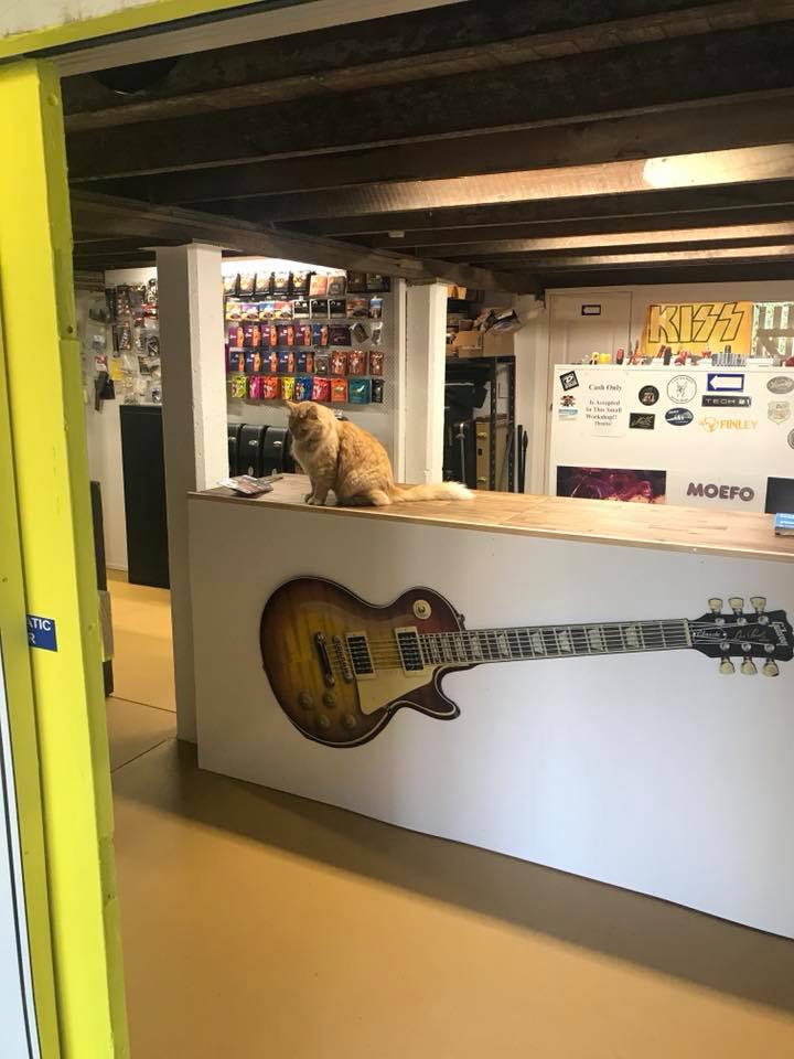 Chaz in the New Workshop Circa 2017