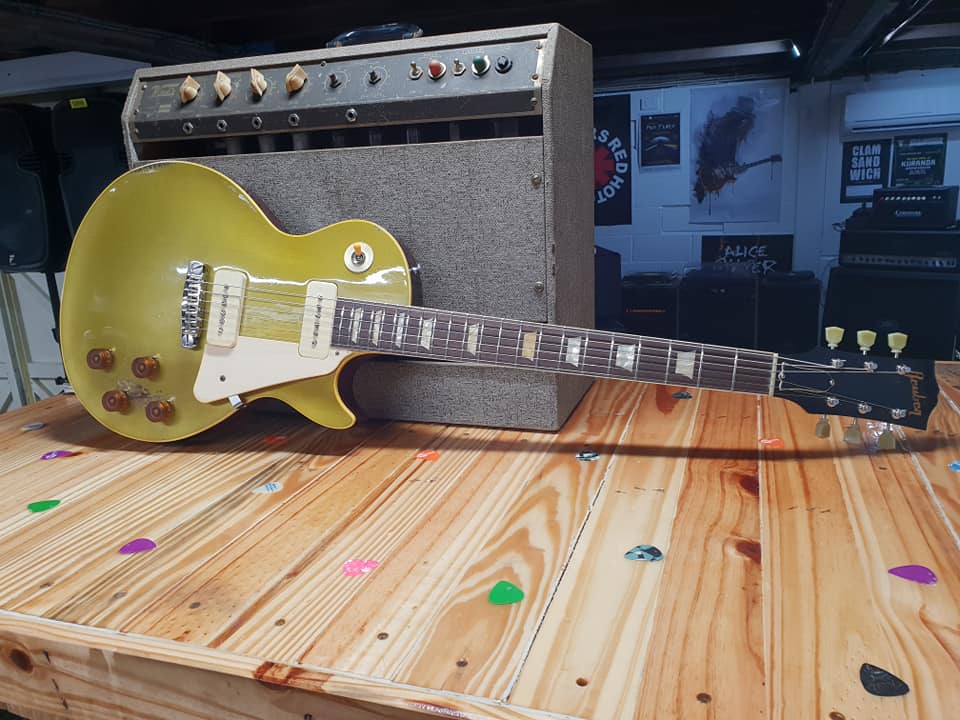 Jimi Hocking's Goldtop Les Paul