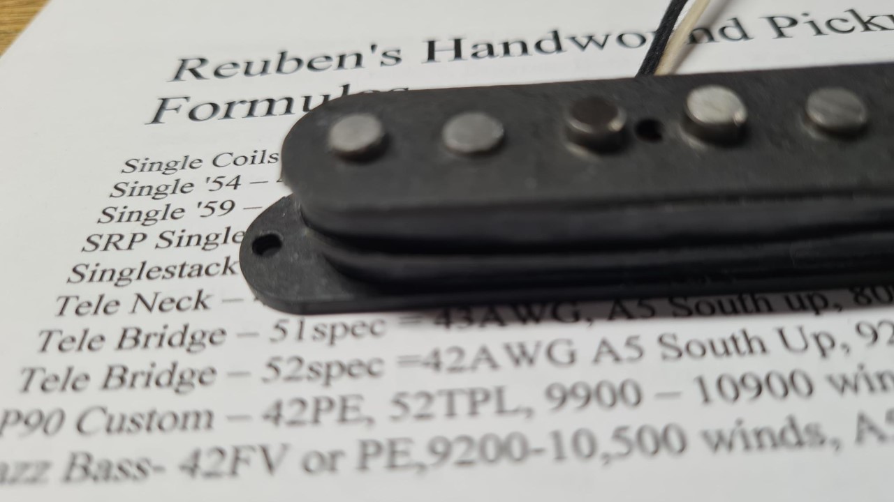 Single Stack Stratocaster Pickup!