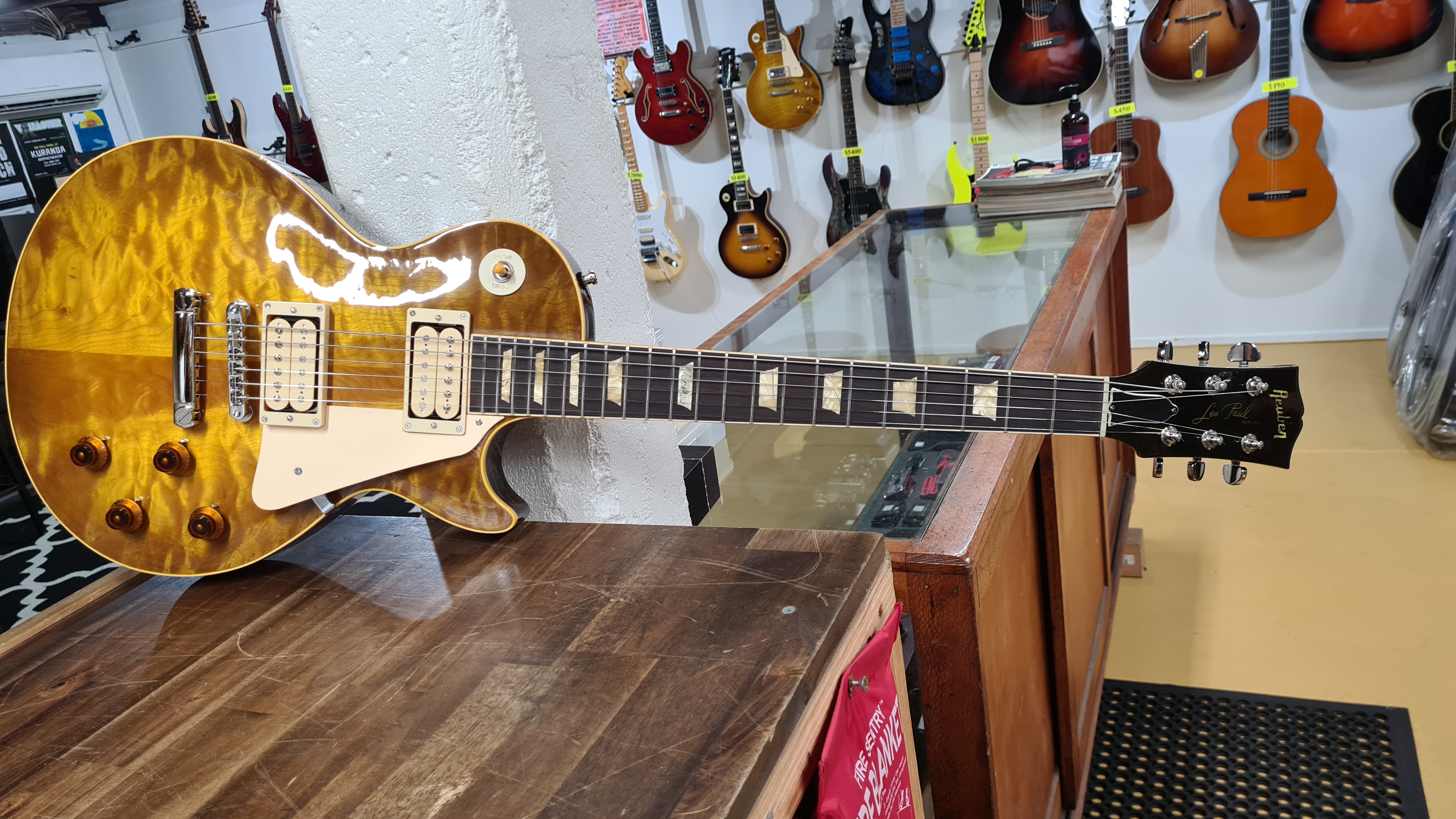 "Voodoo" Custom LP "Refinish"