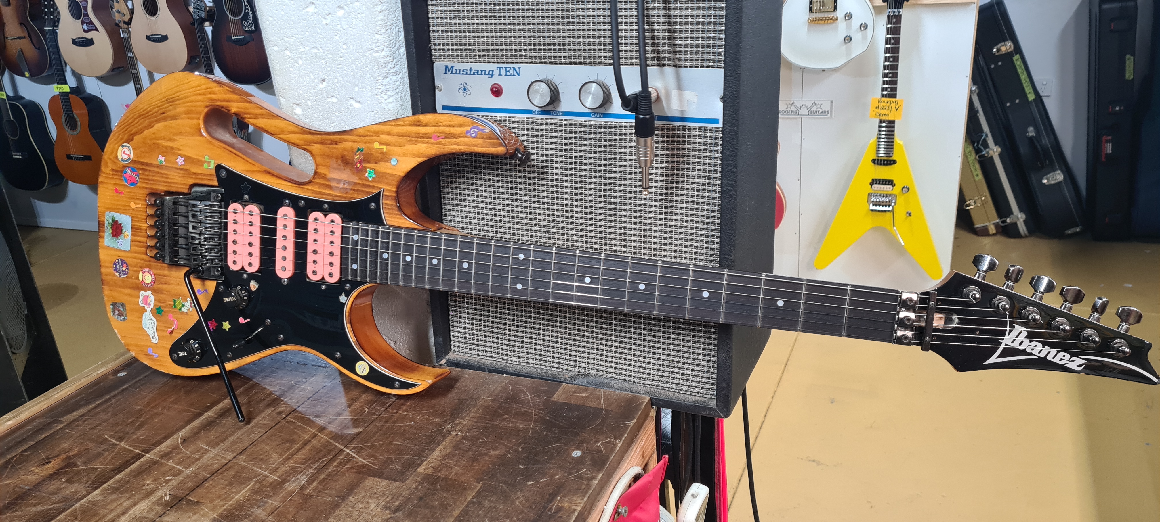 1988 JEM77RB Refret w#6105 Frets!