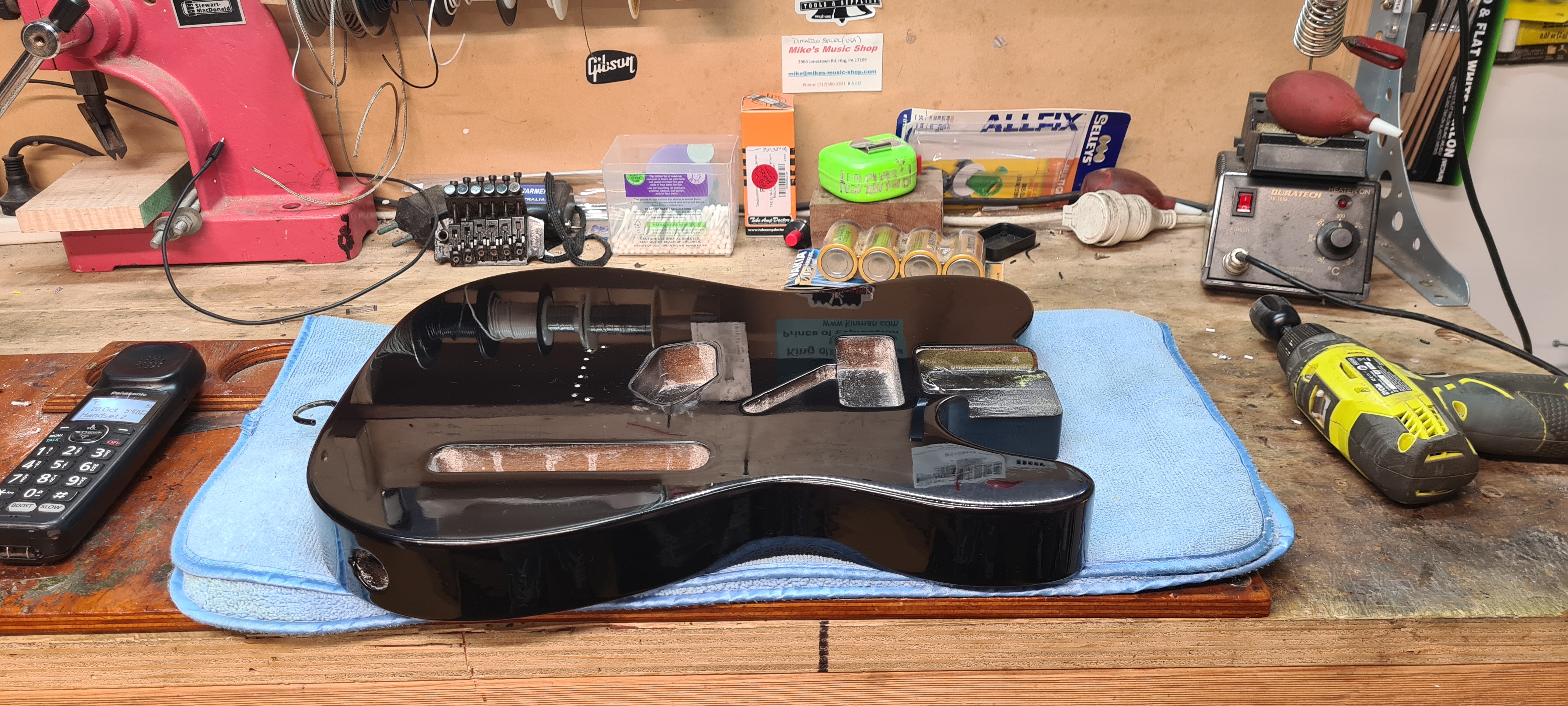 Telecaster Build for Trent!