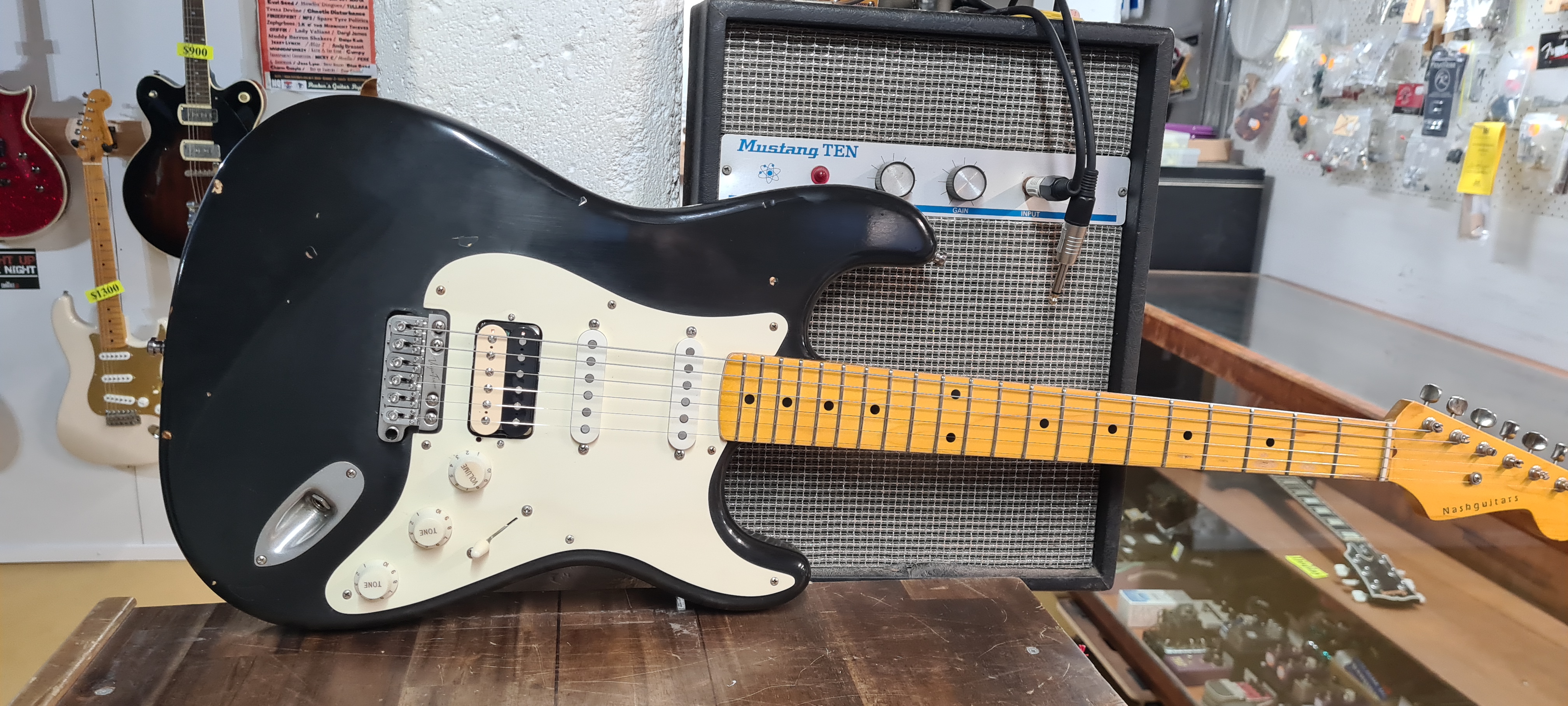 Nash Strat W/ Handwound Stratobucker fitted!