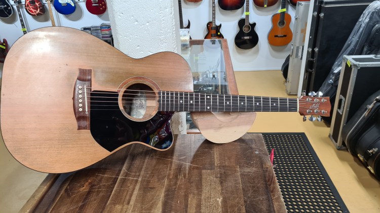 Maton Refret and Custom Pickguard 