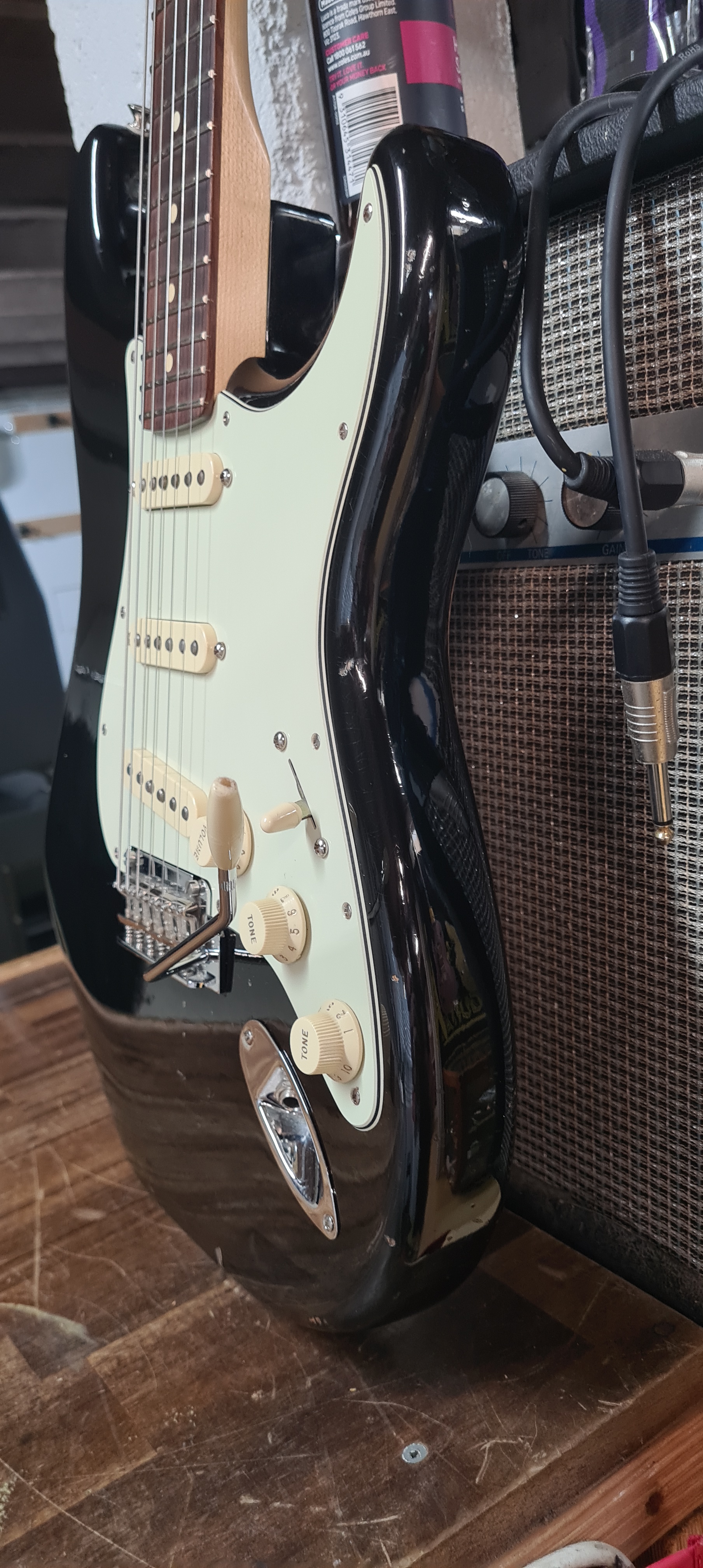 Performer Strat Nitro Refinish and Relic