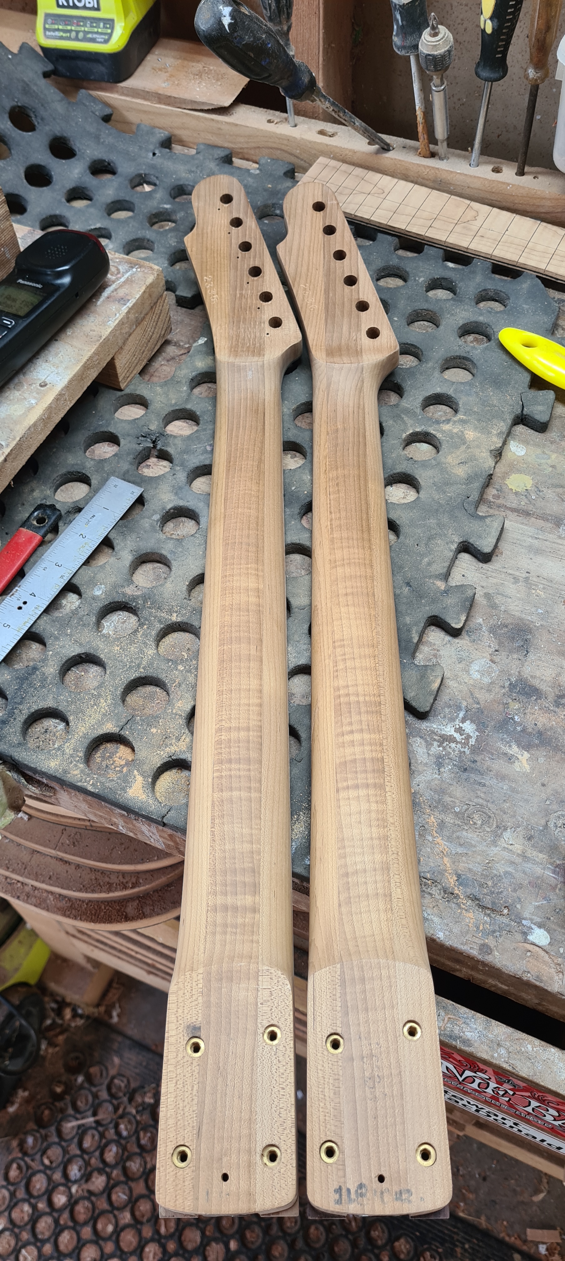 3 Piece Roasted Maple Necks