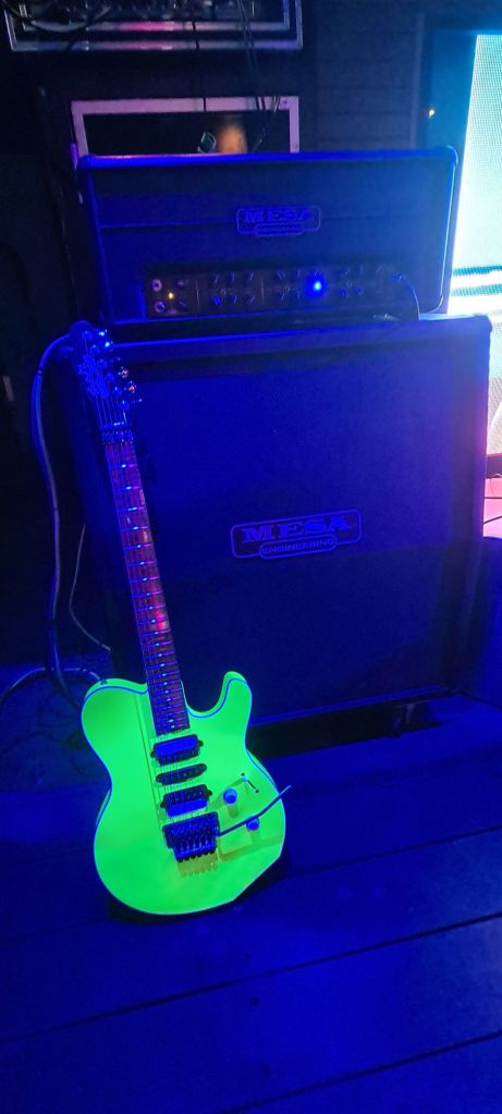 Rockpig Summit Flouro Yellow at A Gig!