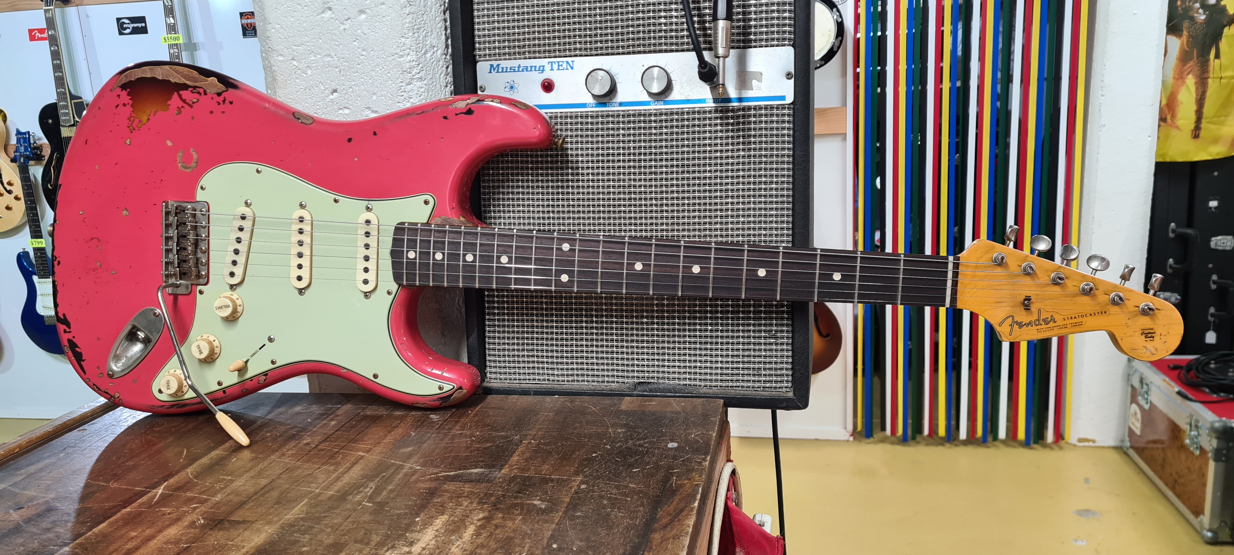 63' Reissue Strat Refretted to 9.5 Inch Radius