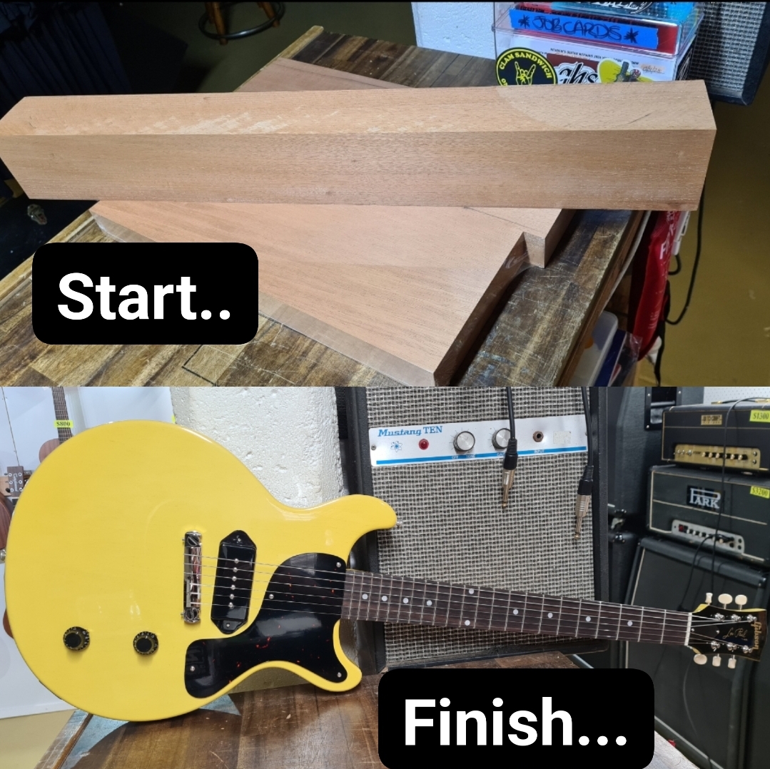 LP Junior Double Cut TV Yellow! 2