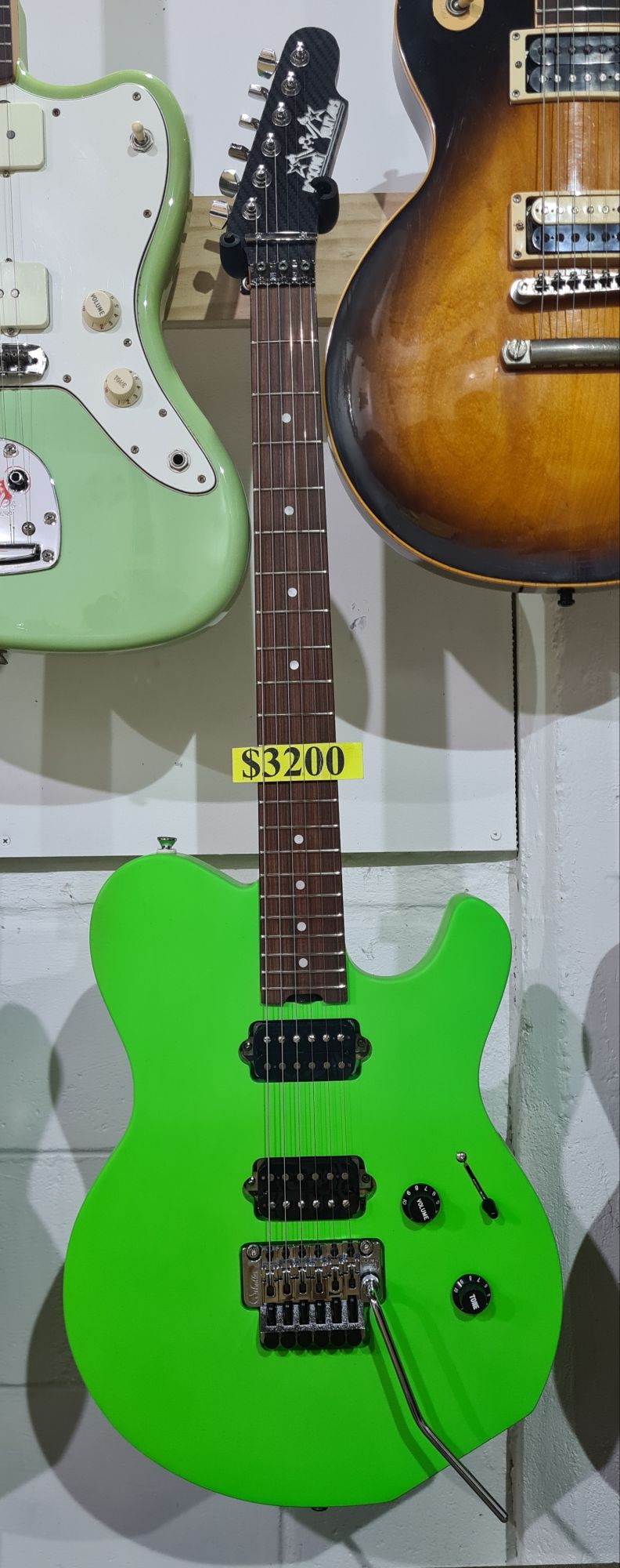 Slime Green Satin Rockpig Summit Standard