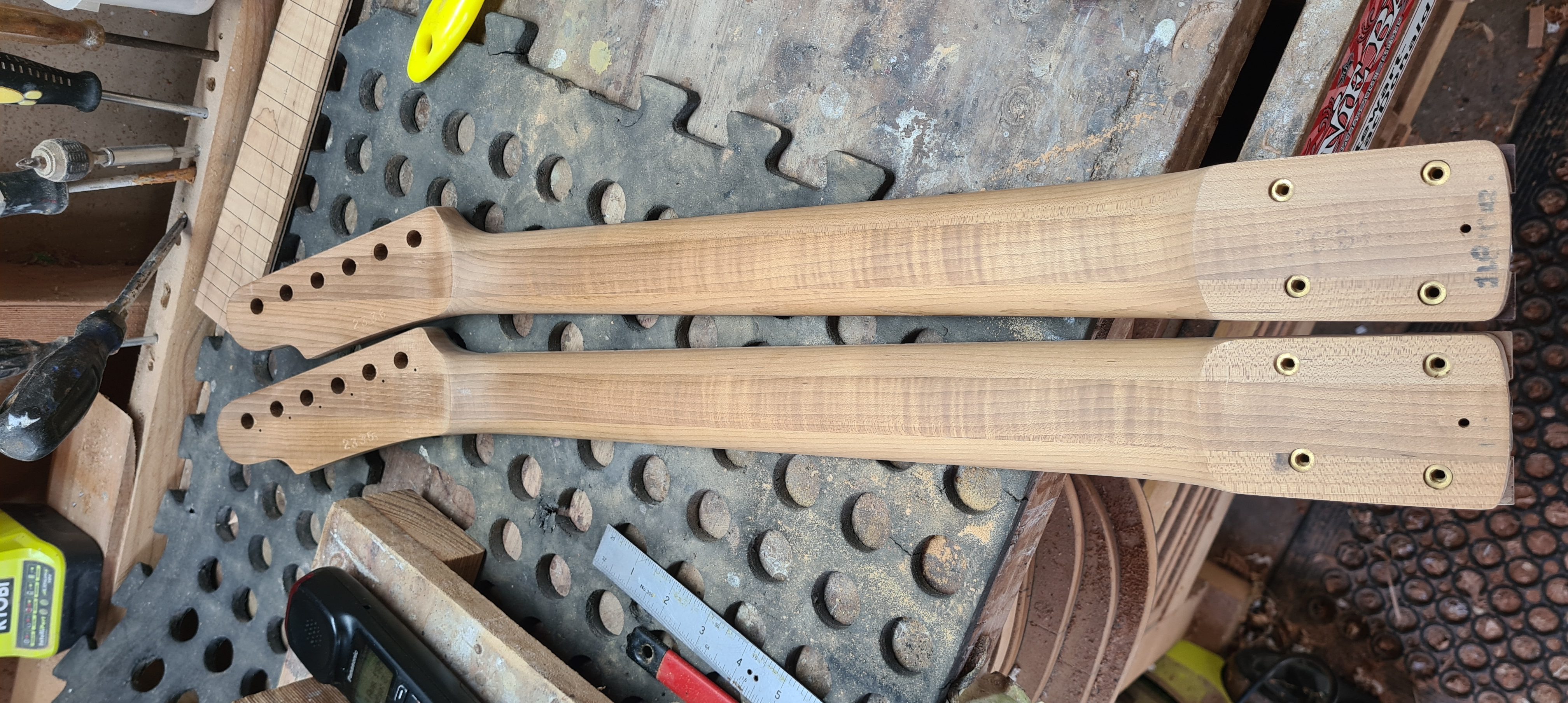 3 Piece Roasted Maple Necks