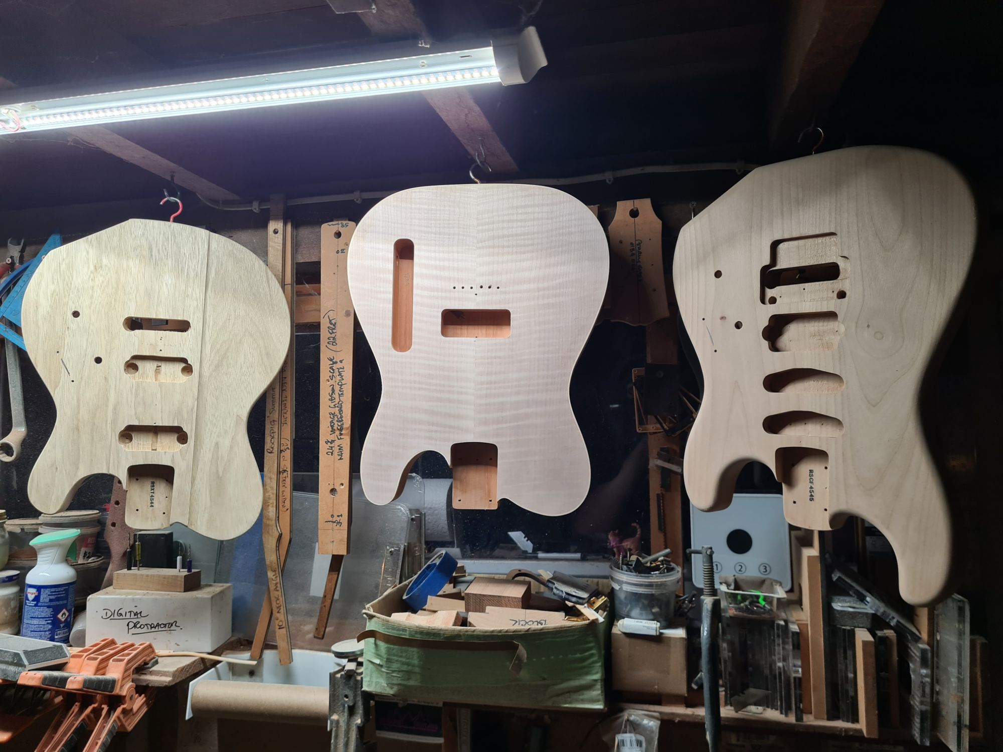 Rockpig Summit Korina, Tele Build, Rockpig Sniper Classic FR