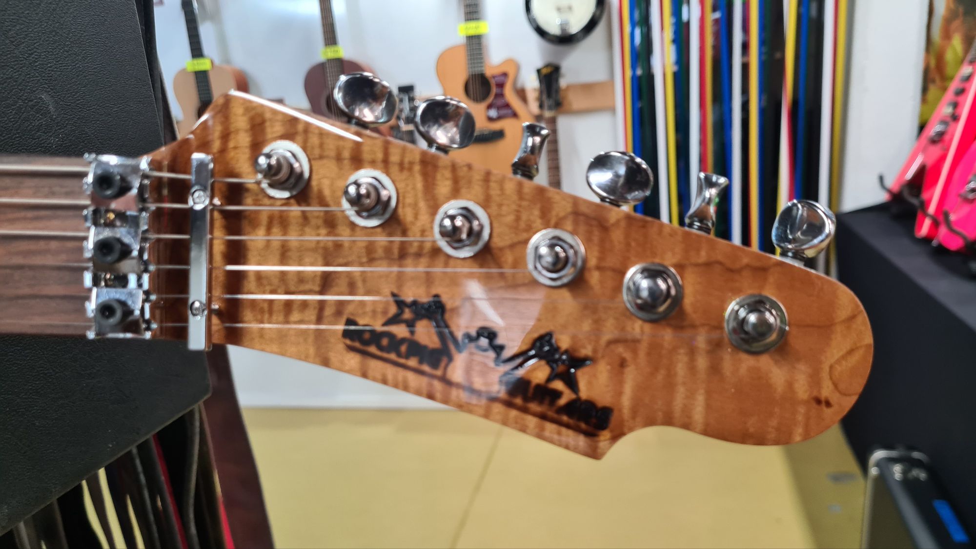 Rockpig Sniper Classic #RSCF4545 Front Headstock View