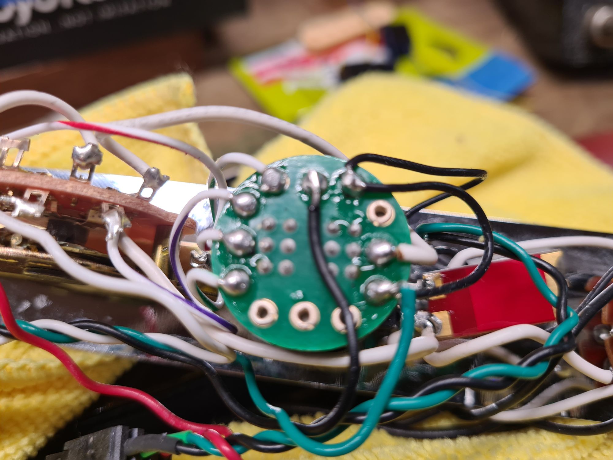 Fender S1 Switch Changeout