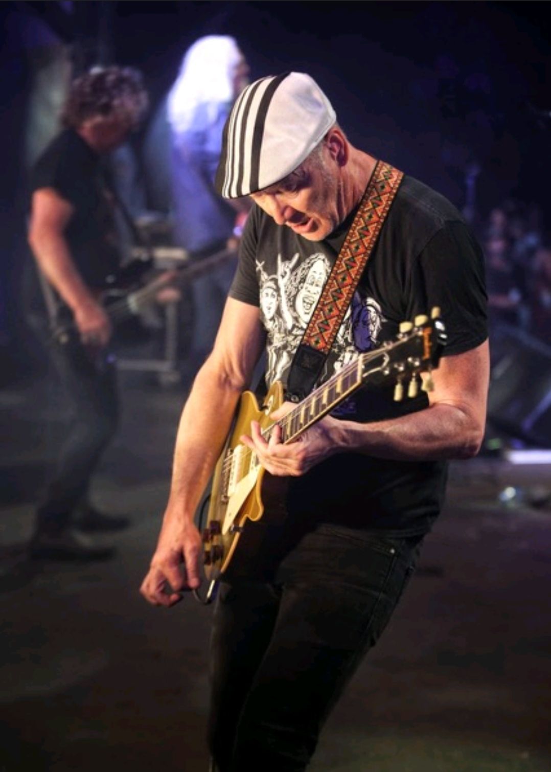 Jimi Hocking with his '54 Replica Pic 2 (Pic by Athol)