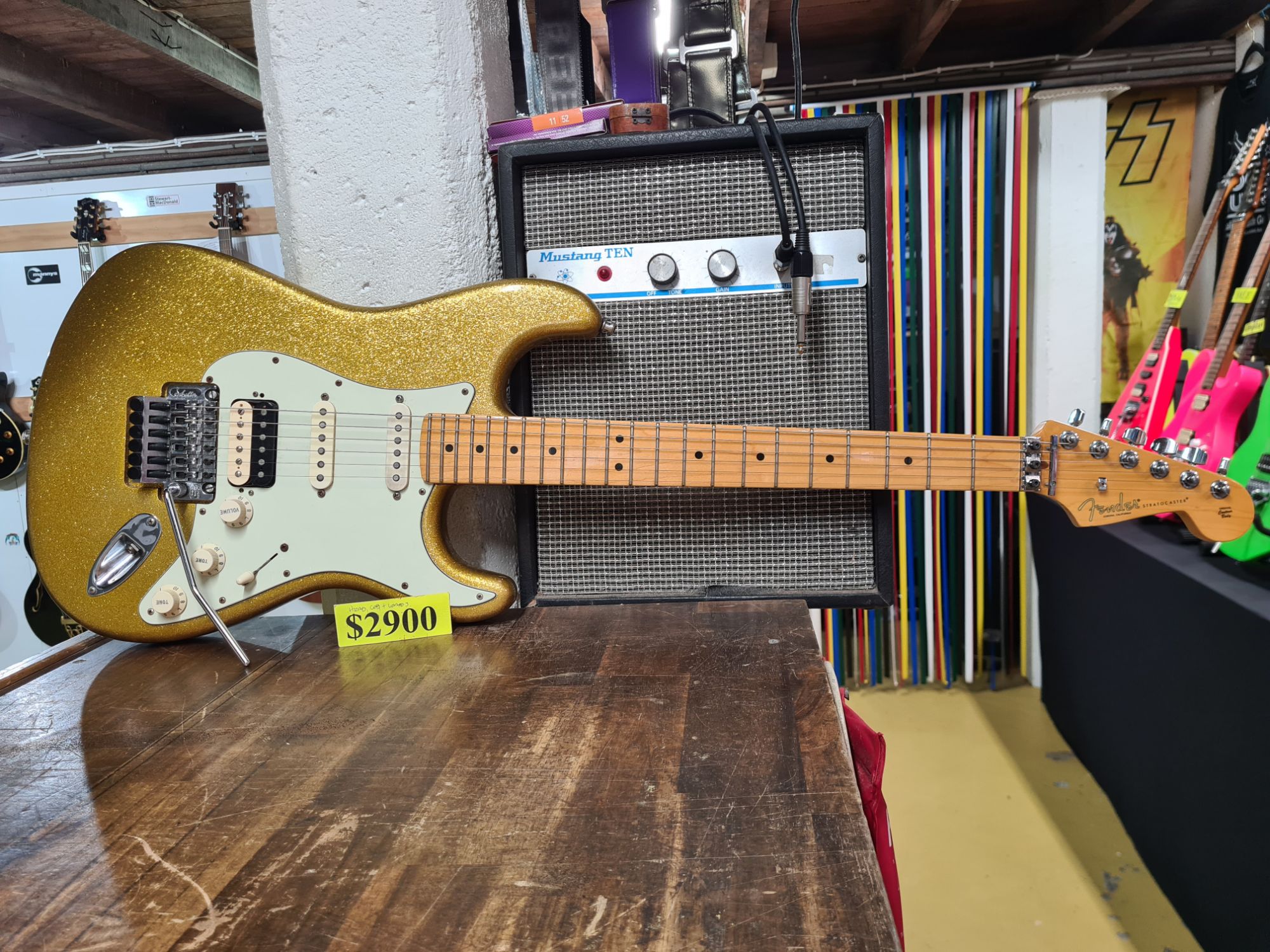 2022 Fender Professional 2 (Nitro Sparkle Refinish) w/ OHSC