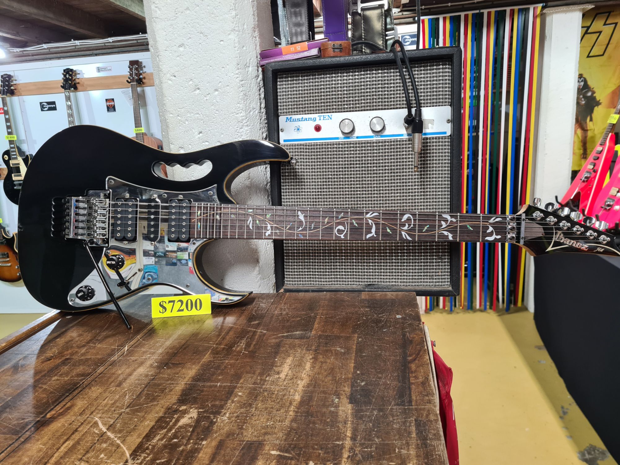 Early 2000s Ibanez Japan JEM7 w/ OHSC