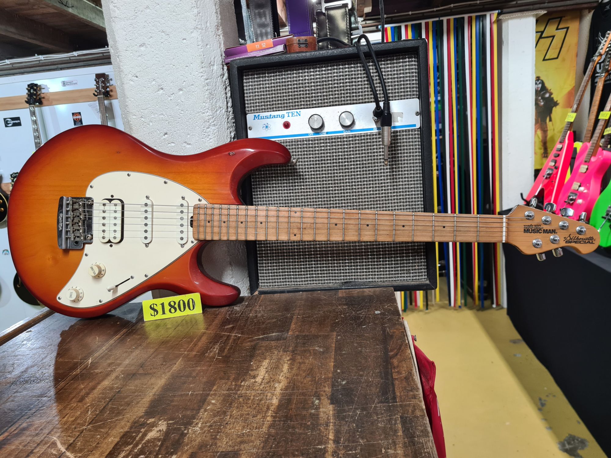 Early 2000s Ernie Ball Music Man Silhouette Special w/OHSC