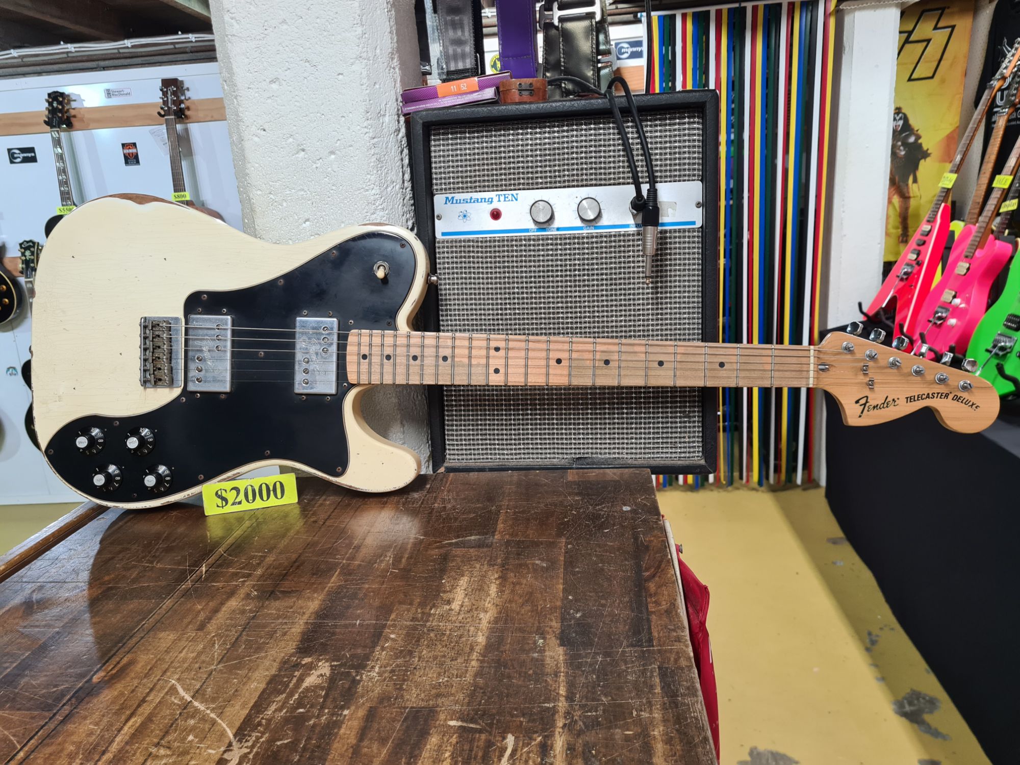 Fender Mex Roadworn '72 Telecaster Reissue w/OHSC