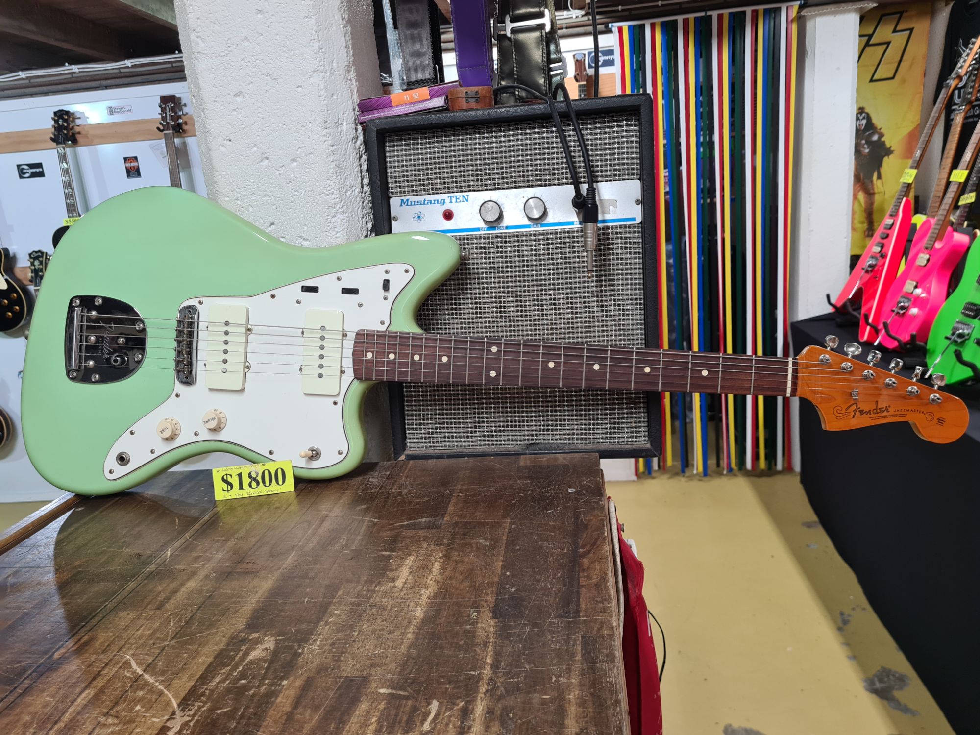 Fender Mex Reissue Jazzmaster (Nitro Seafoam Green) w/OHSC