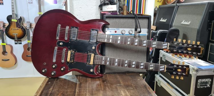 Doug's 1970's Ibanez Double Neck -Serviced and Setup 