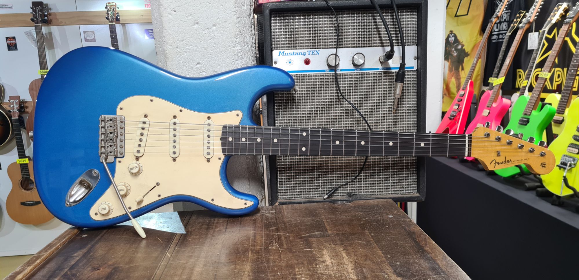 Refinish from Fiests Red to Lake Placid Blue