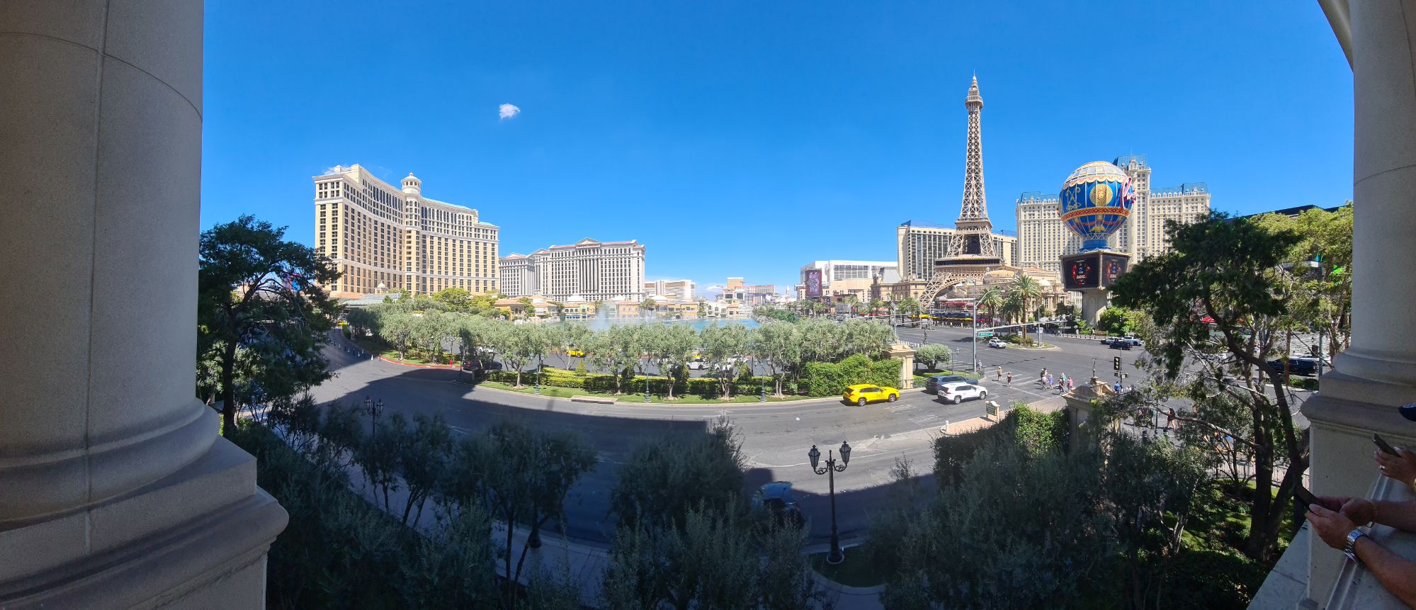 Bellagio Panoramic Vegas Strip September 2025
