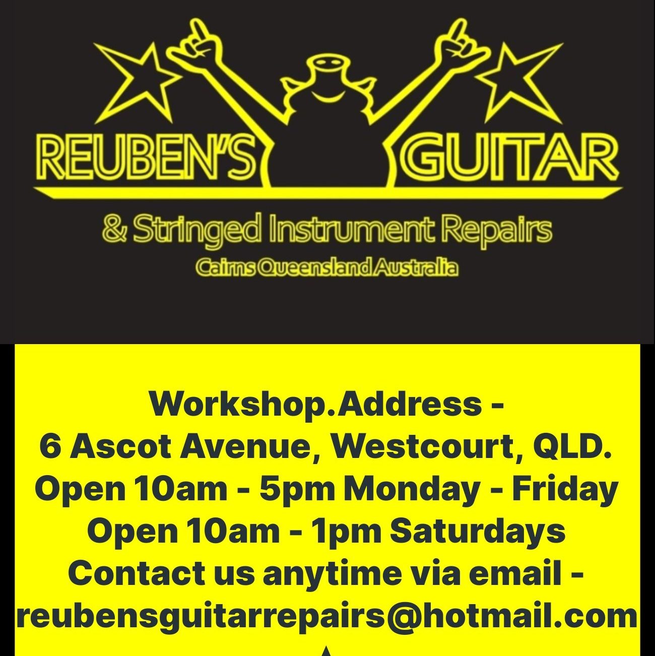 *Closed Thursday January 1st – Public Holiday*