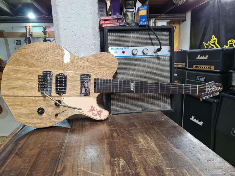 Rockpig Custom "Firepig" owned by Shane Brophy