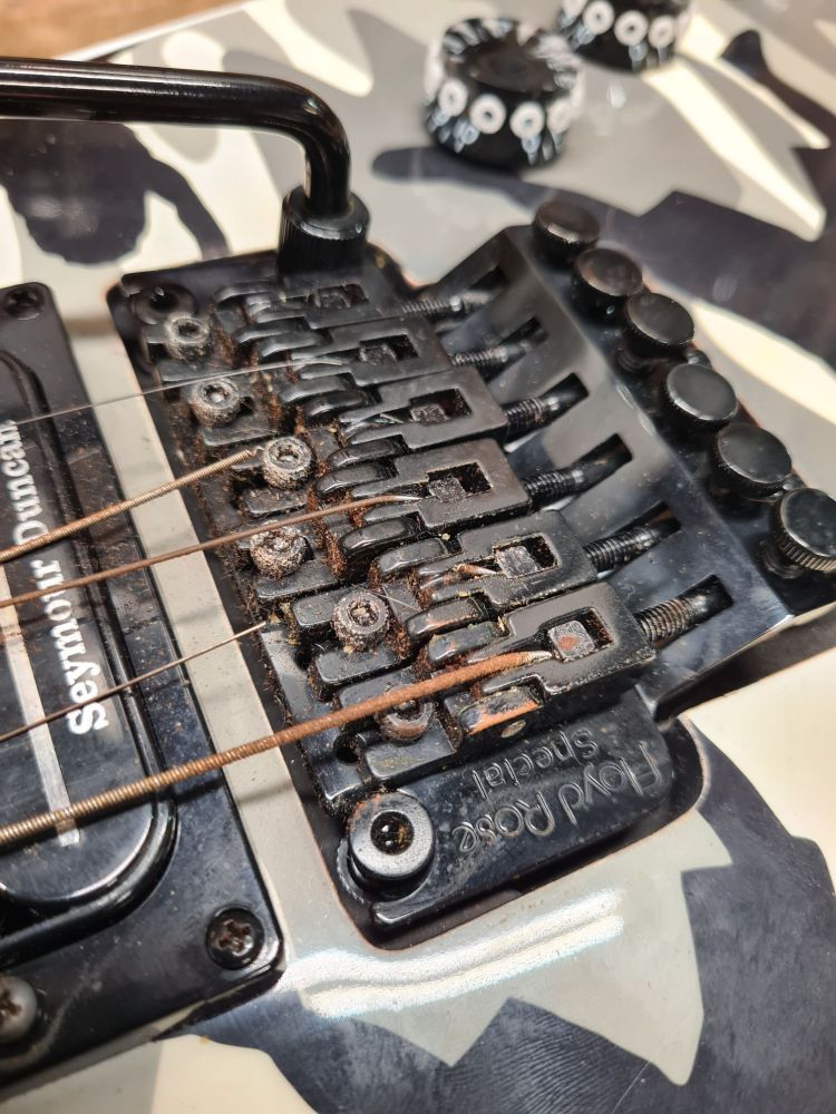 You're probabaly gonna need more than just a simple "Restring'.....